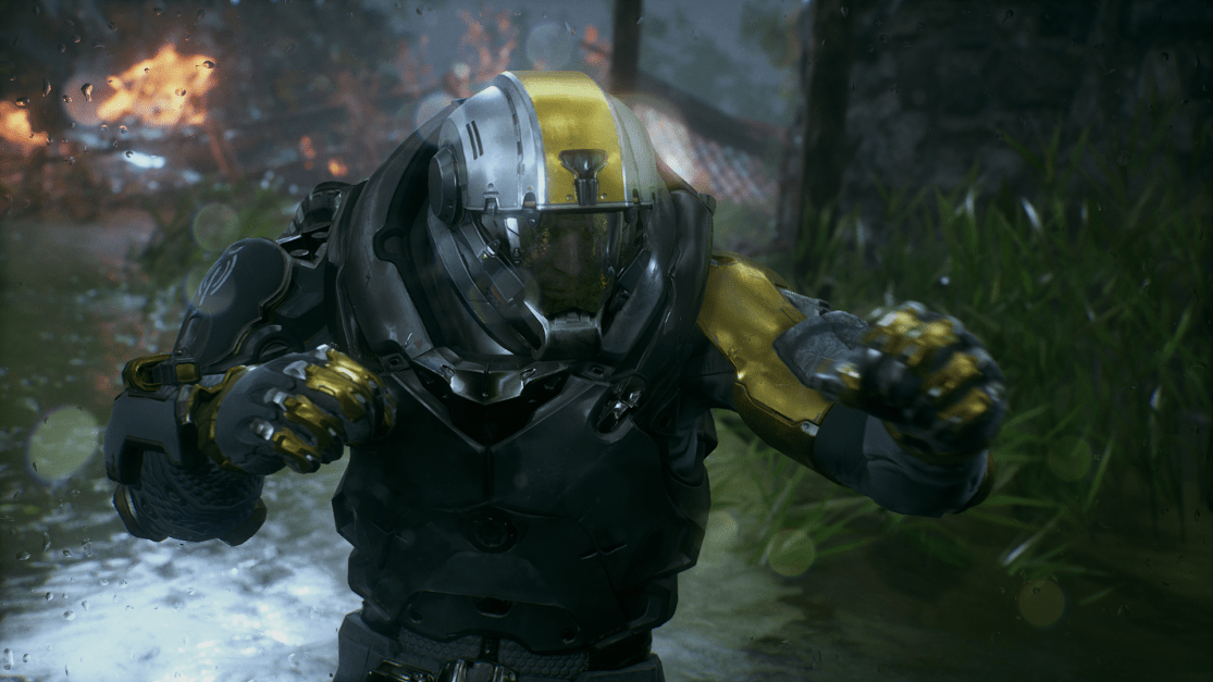 an enemy in a suit of armor.