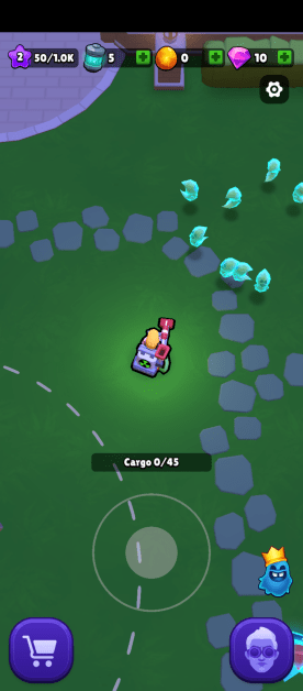 Early on in game showing basic ghost