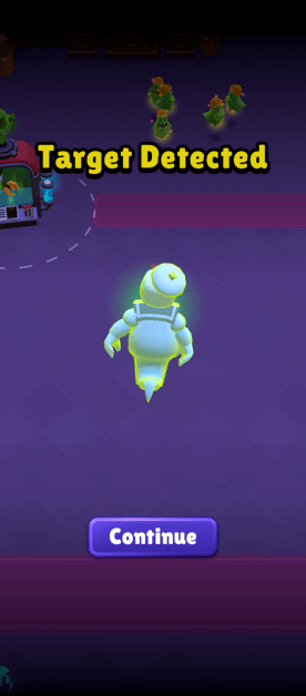 showing a boss ghost that looks like the Pillsbury Doughboy