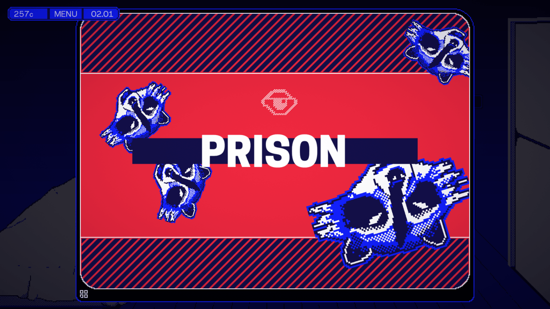 a screen showing the players computer being hacked.